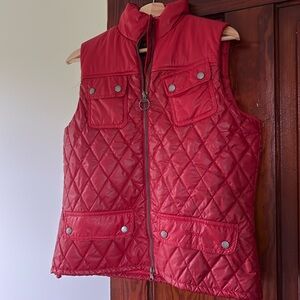 Barbour Quilted Vest size 10